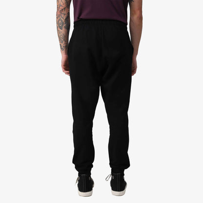 Calça Jogger Tech Impermeável Moletom Flanelado - Preto