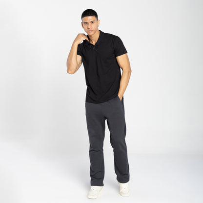 Camisa Polo Tech Anti Odor Piquet Masculina - Preto