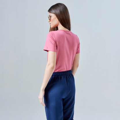 Tech T-Shirt Anti Odor Slim Feminina - Rosa Blush