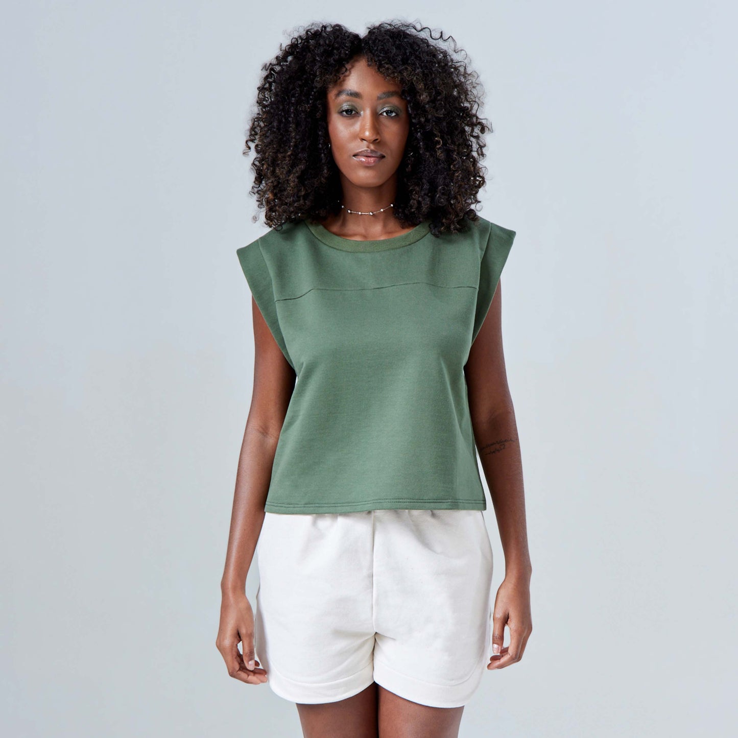 Blusa Moletom Tech Impermeável - Verde Figo