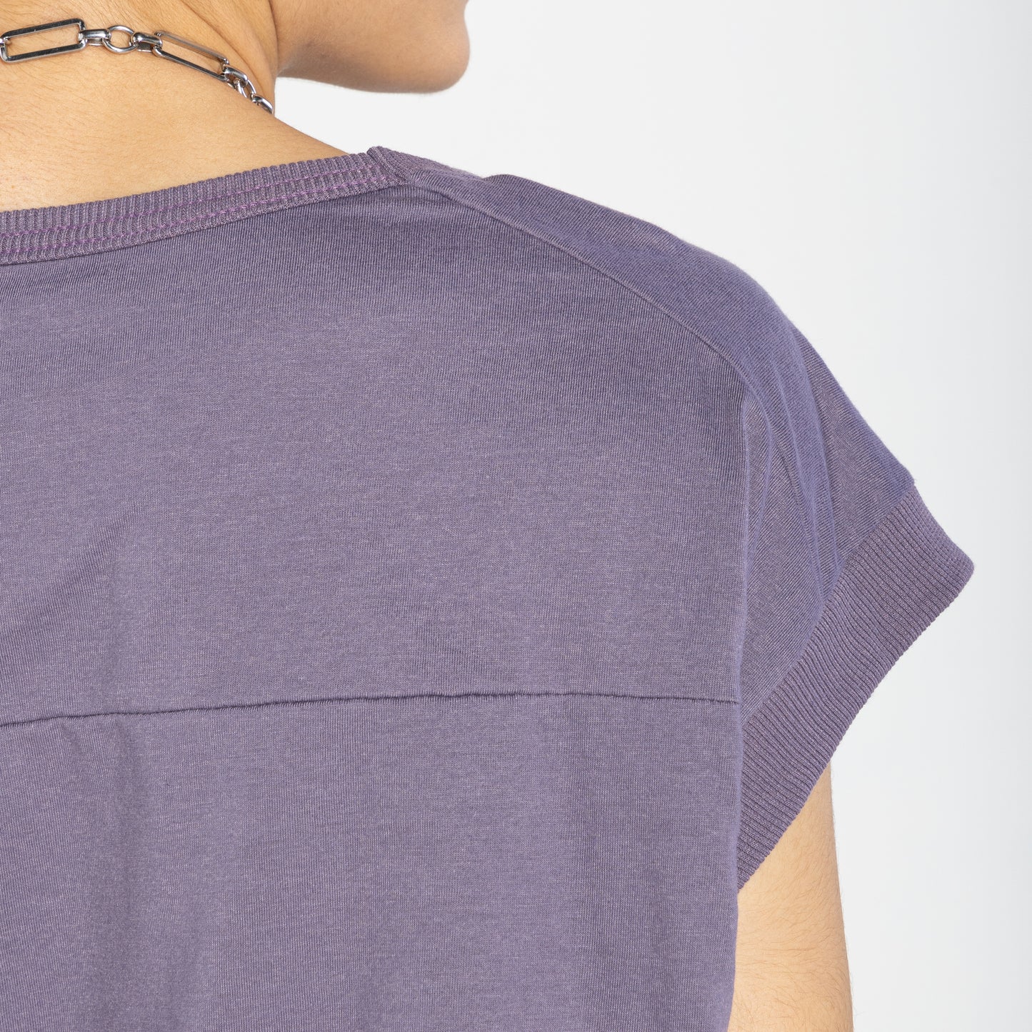 Blusa Tech Air Recorte Feminina - Mirtilo