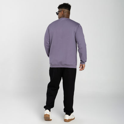 Blusão Tech Impermeável Moletom Flanelado Recorte Plus Masculino - Mirtilo