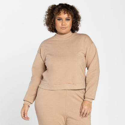 Blusão Cropped Tech Impermeável Plus Feminino - Preto