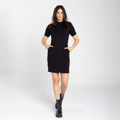 Vestido Tech Anti Odor Gola Alta - Preto