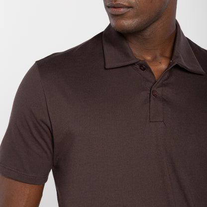 Camisa Polo Tech Impermeável - Marrom