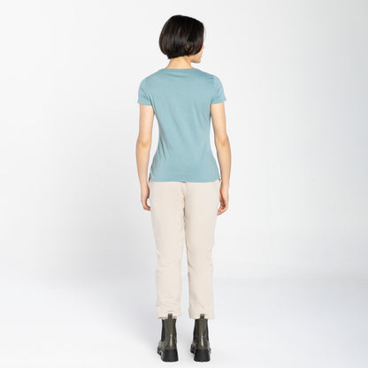 Camiseta Slim Cobregola Feminina - Verde Hortelã