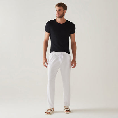 Calça Pima Confort Masculina - Branco