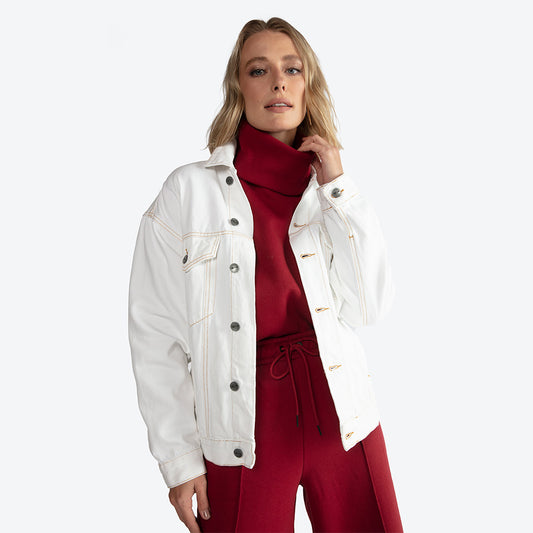 Blusa Moletom Felpa Gola Rolê Feminina - Marsala
