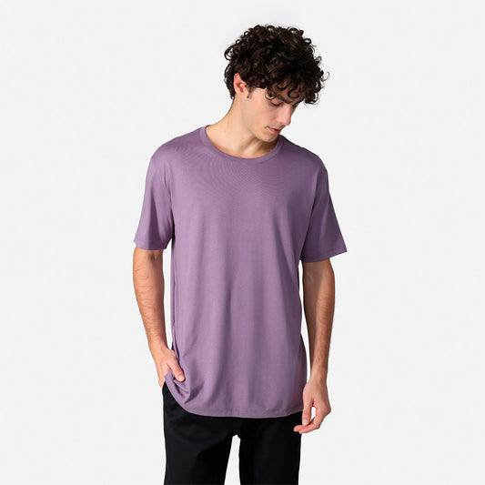 Camiseta Pima Masculina | Life Collection - Roxo Ametista