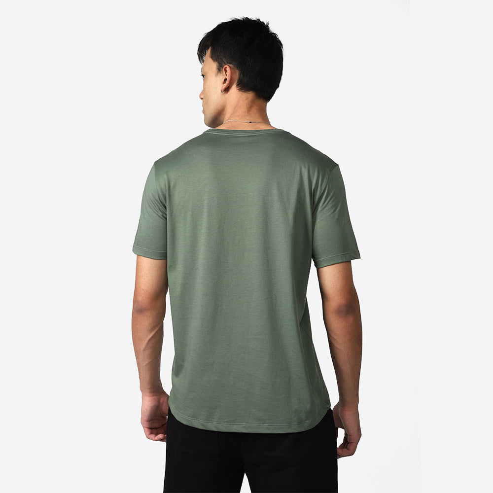 Camiseta Pima Masculina | Life Collection - Verde Pinheiro