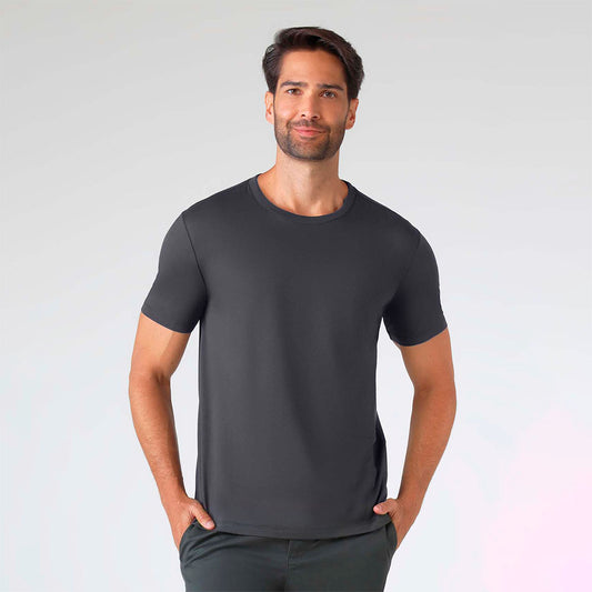 Camiseta Algodão Premium Masculina | Everyday Collection - Grafite Inativo