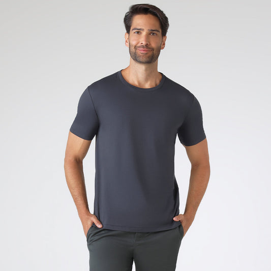 Camiseta Algodão Premium Masculina | Everyday Collection - Cinza Escuro