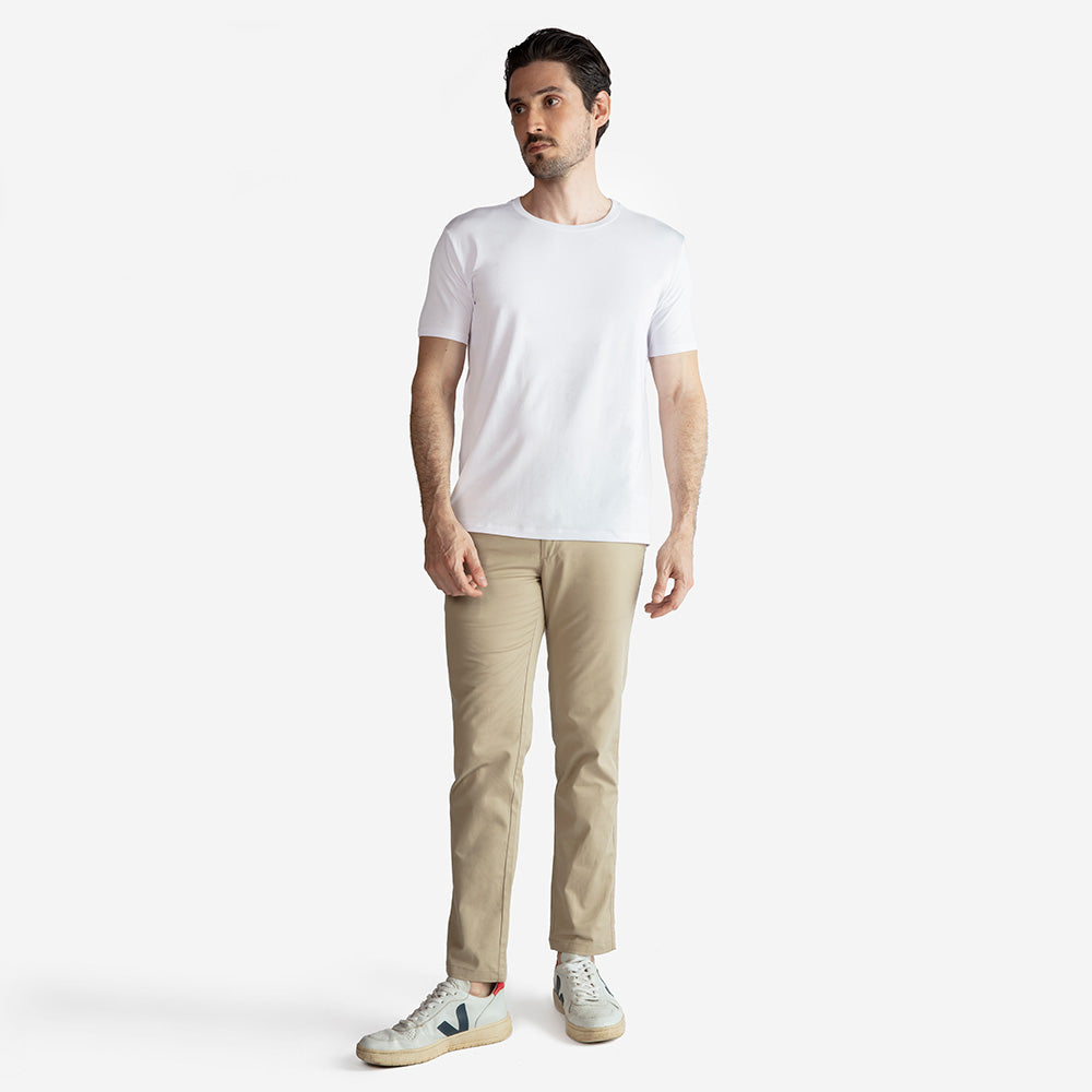 Tech T-Shirt Modal Premium Masculina | Basico.com - Branco