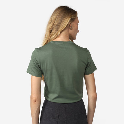 Camiseta Pima Feminina | Life Collection - Verde Pinheiro