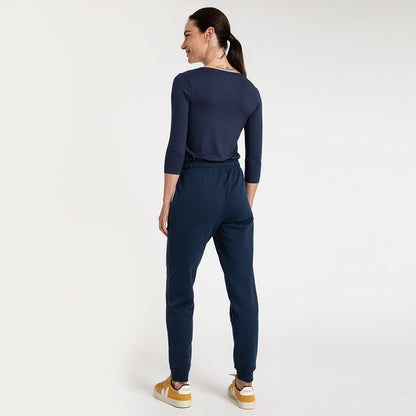 Blusa Modal Manga 3/4 Feminina | Travel Collection - Azul Marinho