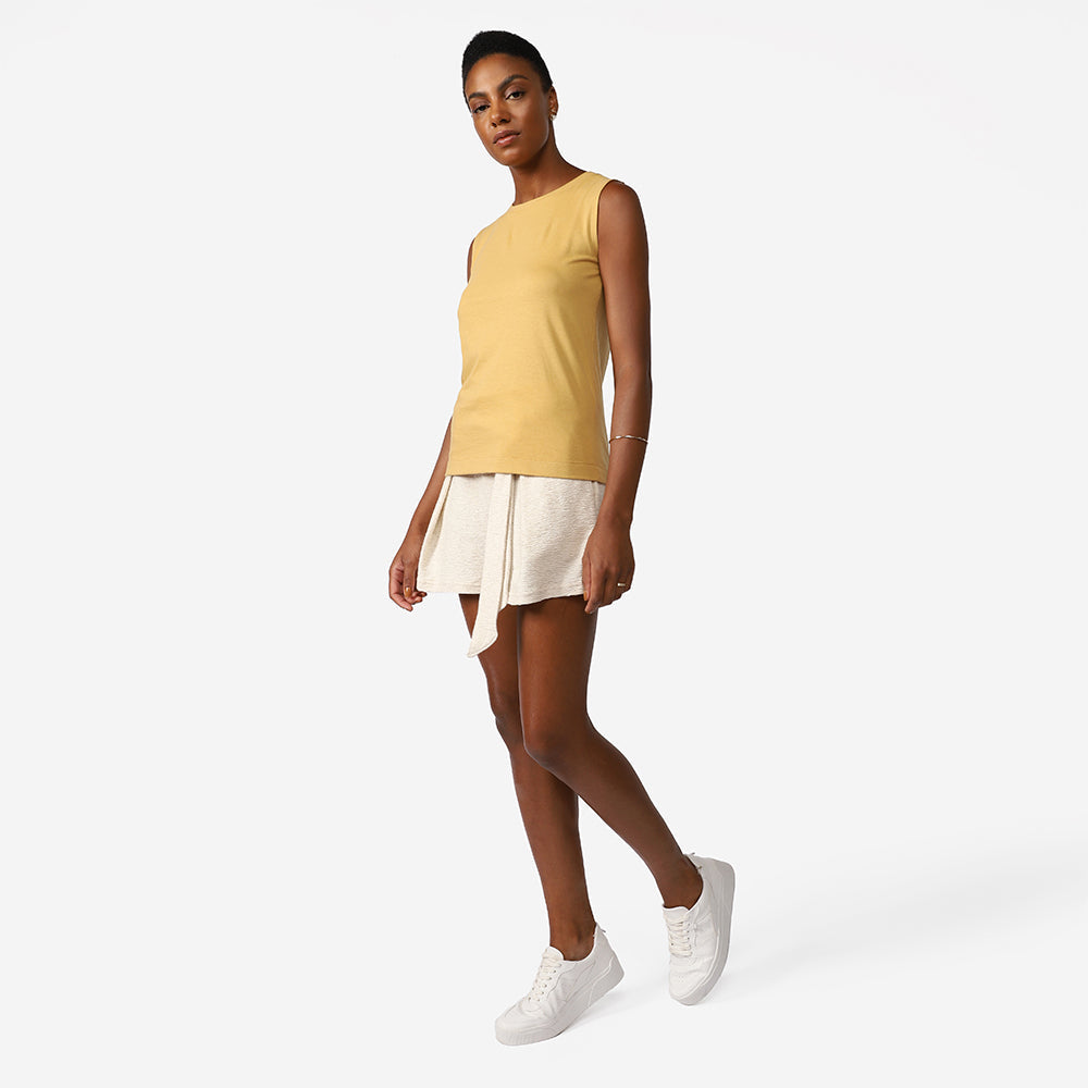 Regata Everyday Feminina - Amarelo Mel